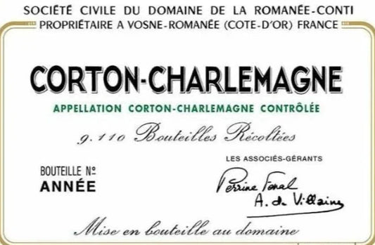 Domaine de la Romanée-Conti CORTON-CHARLEMAGNE 2022