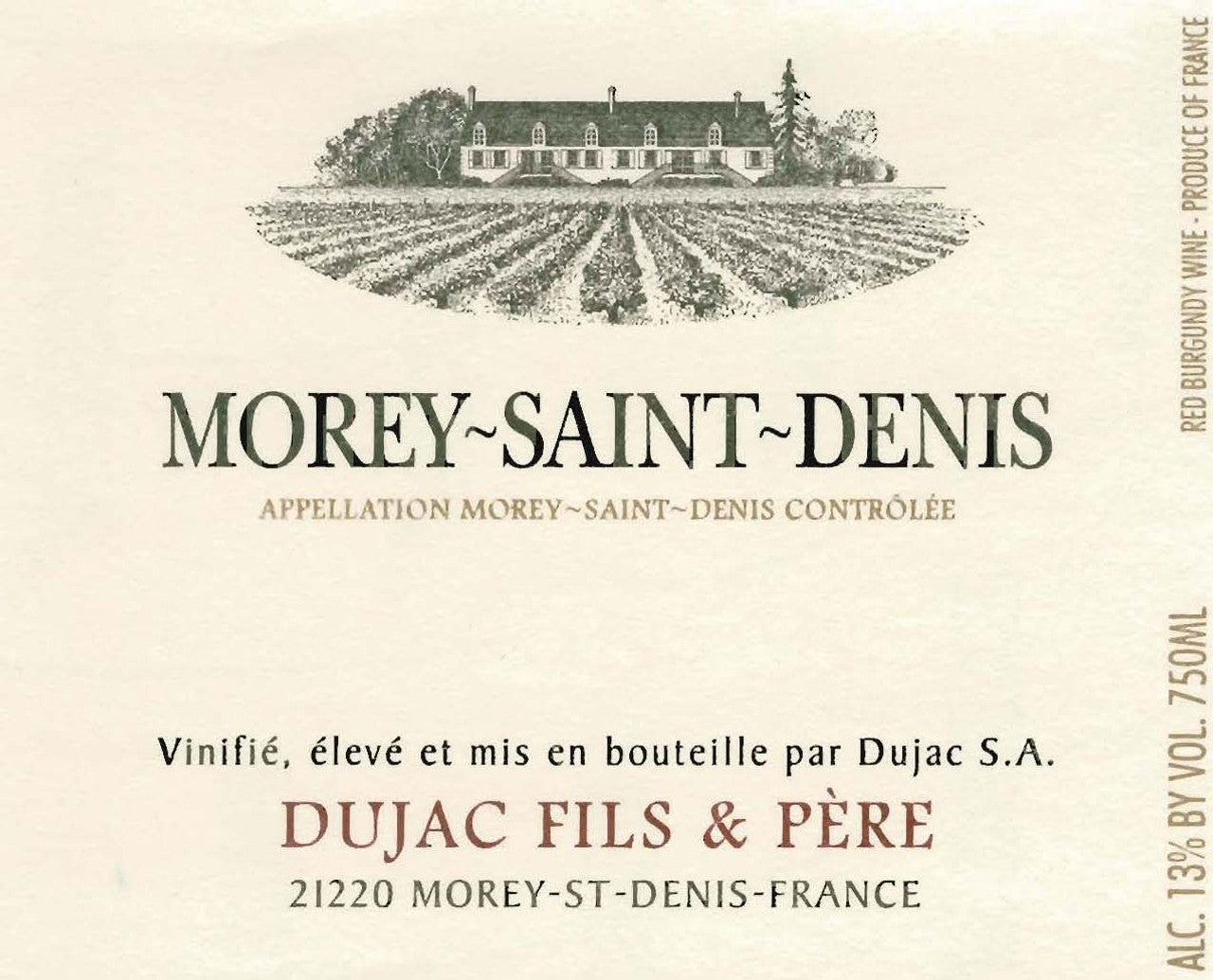 Dujac Fils & Pere Morey St. Denis 2023