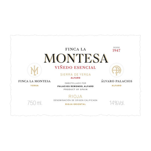 Palacios Remondo Finca la Montesa Rioja 2020