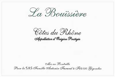 Domaine Bouissiere CdR Blanc 2021