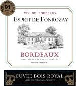 Chateau Esprit de Fonrozay Cuvee Bois Royal 2022