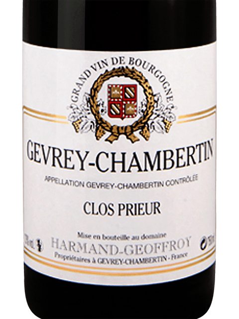 Dom. Harmand-Geoffroy Gevrey-Chambertin “Clos Prieur” 2018
