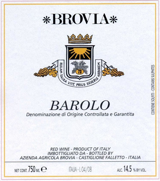 Brovia Barolo 2018