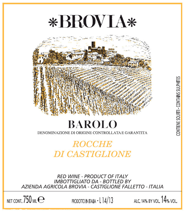 Brovia Rocche di Castiglione 2019