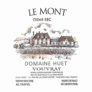 Domaine Huet Vouvray Demi-Sec "Le Mont" 2019