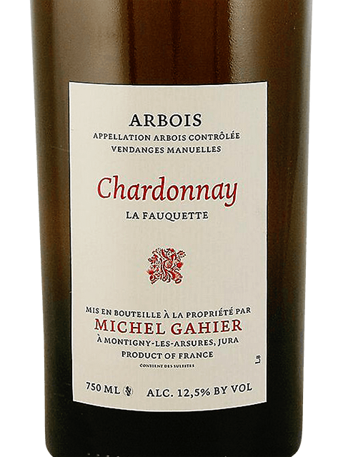 Michel Gahier "La Fauquette" Arbois Chardonnay