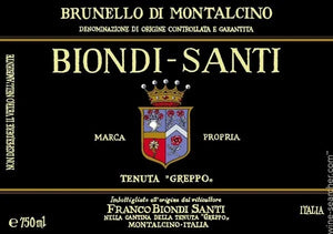 Biondi Santi Brunello 2016
