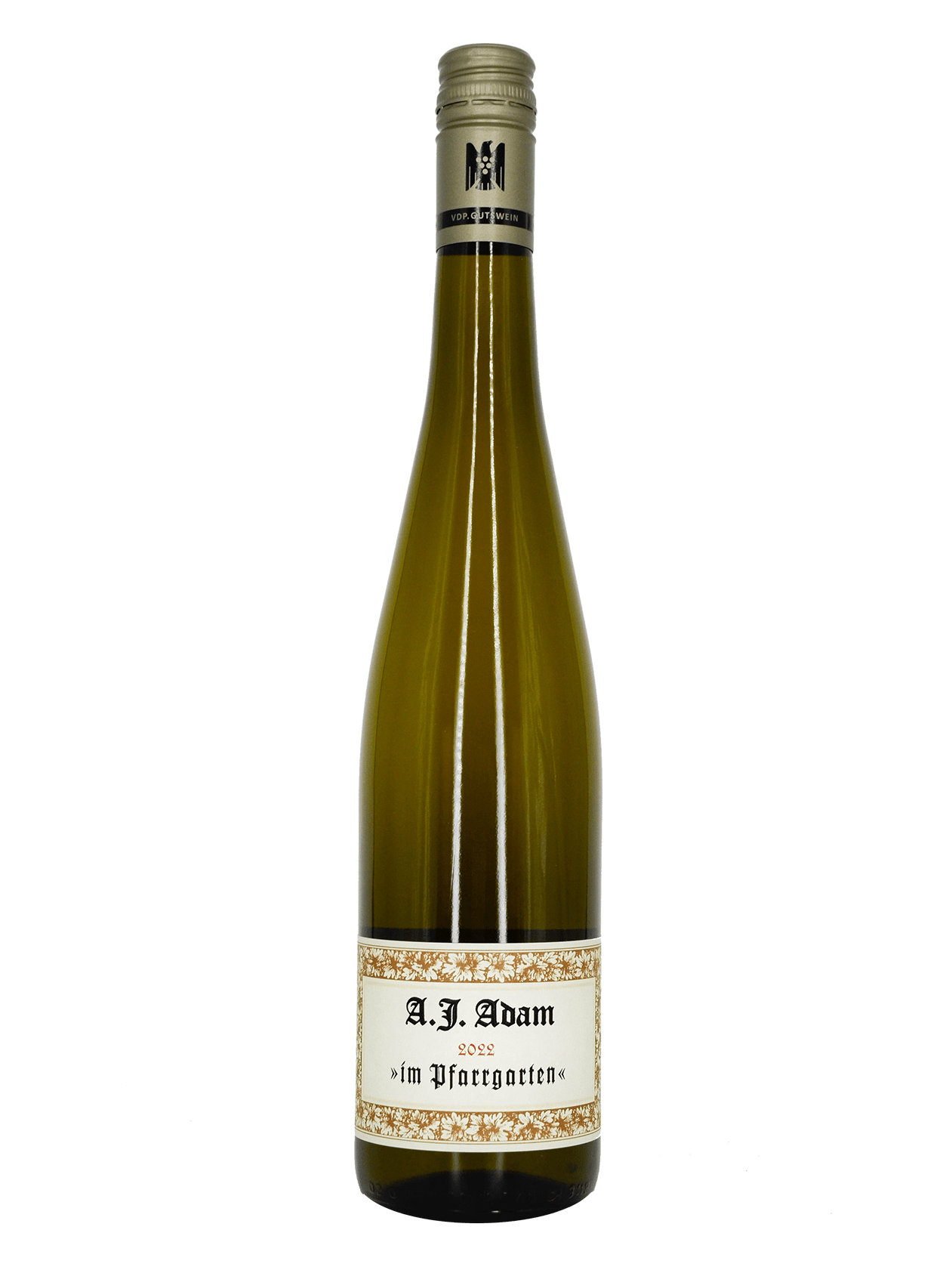 AJ Adam Im Pfarrgarten Riesling Feinherb 2022