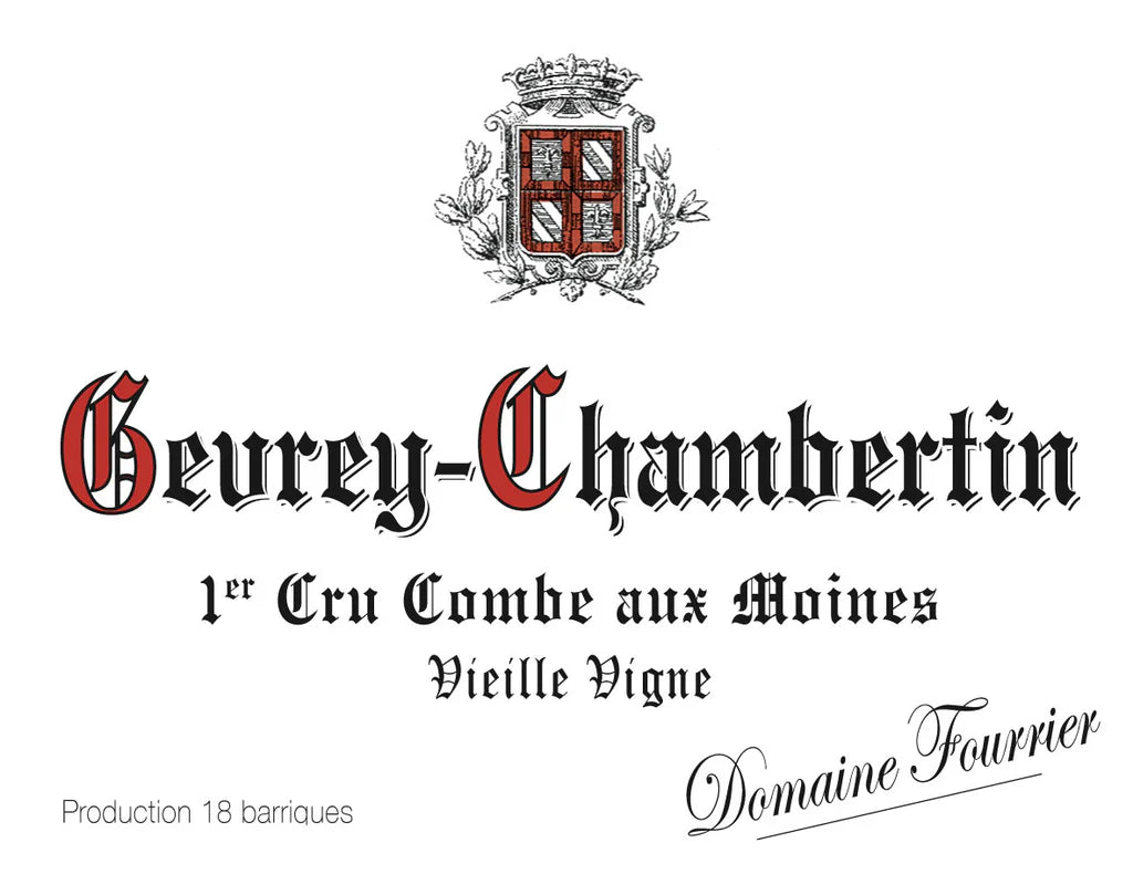 Fourrier Gevrey-Chambertin "Combe aux Moines" 1er Cru 2020