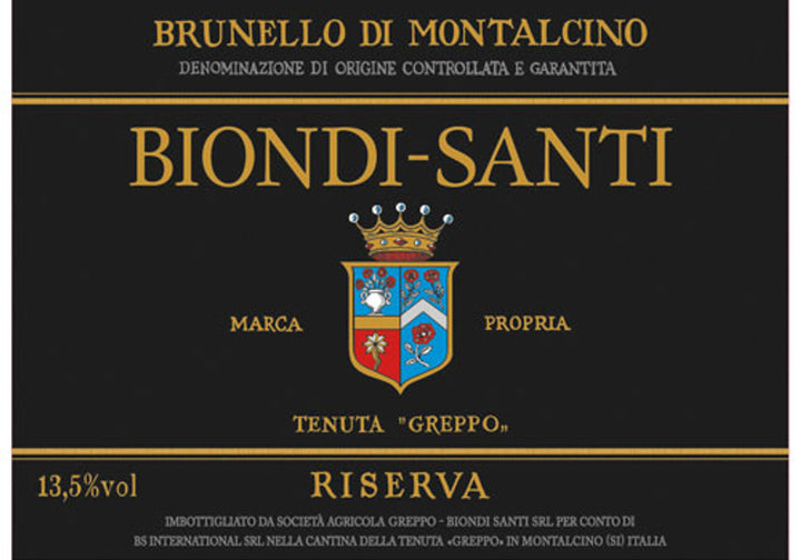 Biondi Santi Brunello RSV 2015