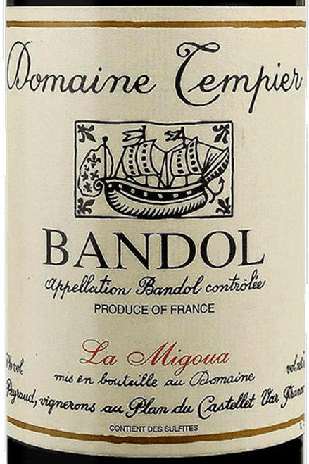 Domaine Tempier Bandol Rouge La Migoua 2020