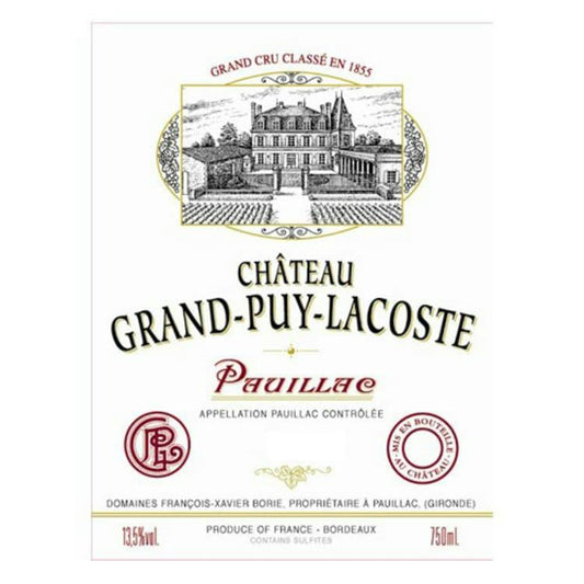 Chateau Grand Puy Lacoste Pauillac 2015