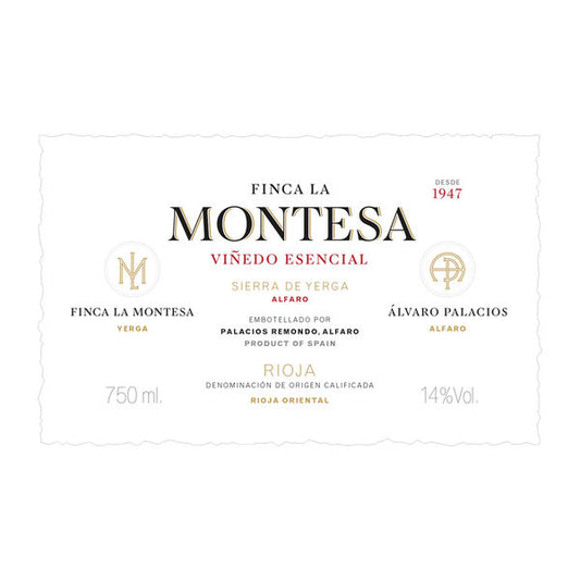Palacios Remondo Finca la Montesa Rioja 2020
