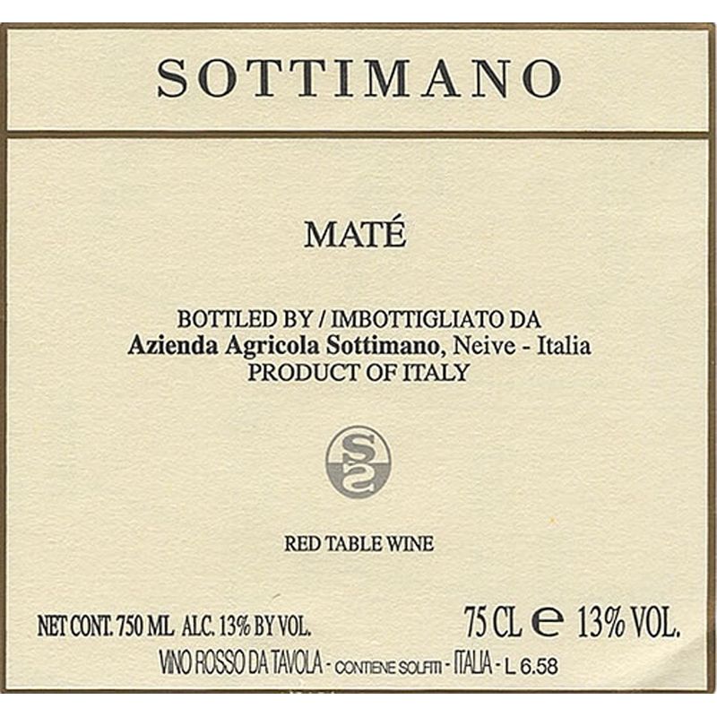 Sottimano Mate Dry Brachetto 2024