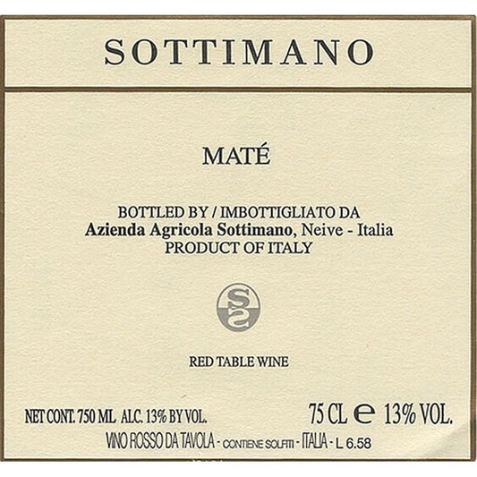 Sottimano Mate Dry Brachetto 2024