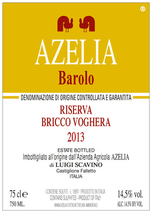 Azelia Barolo RSV Bricco Voghera 2013