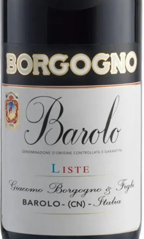 Borgogno Liste Riserva 2012
