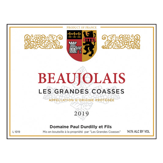 Paul Durdilly et Fils Beaujolais Les Grandes Coasses 2023