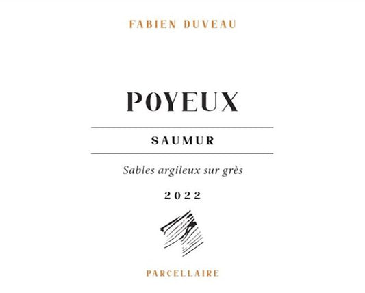 Fabien Duveau Saumur Les Poyeux 2022