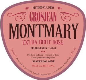 Grosjean "Montmary" Extra Brut Rosé 2022