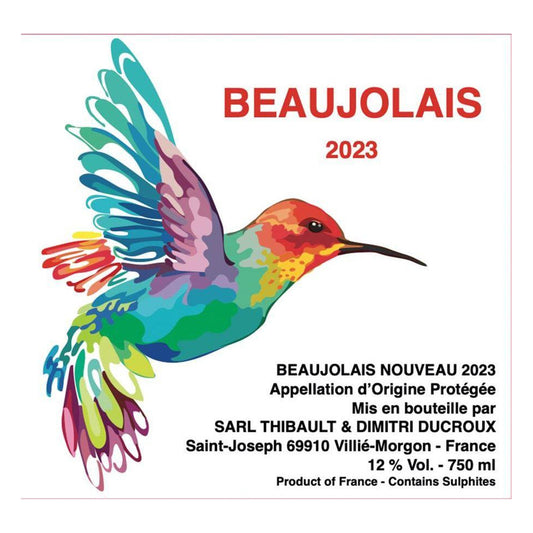 Thibault Ducroux Beaujolais Nouveau 2024