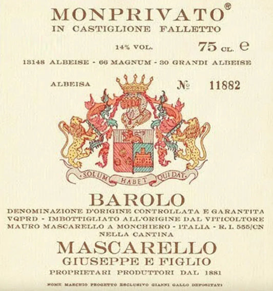 Guiseppe Mascarello Barolo Monprivato 2020