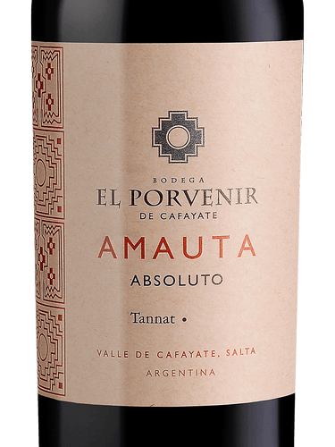 Bodega El Porvenir Amauta Absoluto Tannat 2023