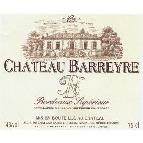 Chateau Barreyre Bordeaux Supérieur 2018