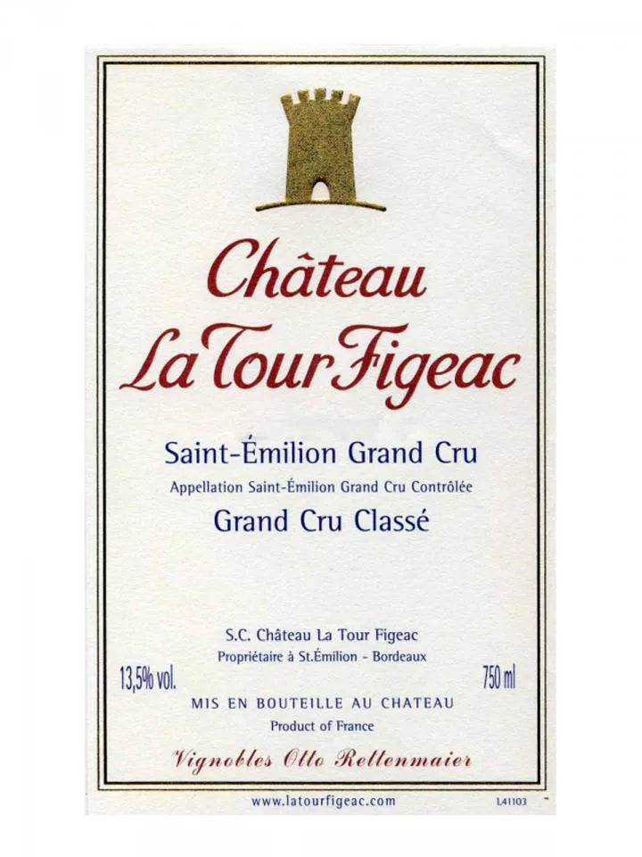 Cht. La Tour Figeac Saint-Emilion Grand Cru 2016