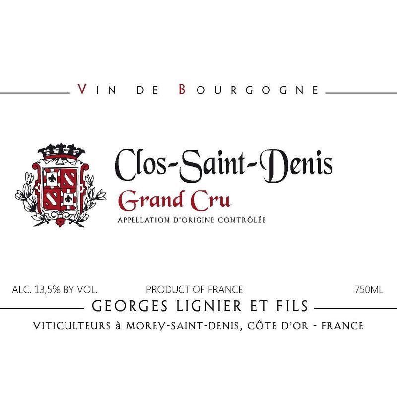 Georges Lignier & Fils Clos St. Denis Grand Cru 2021