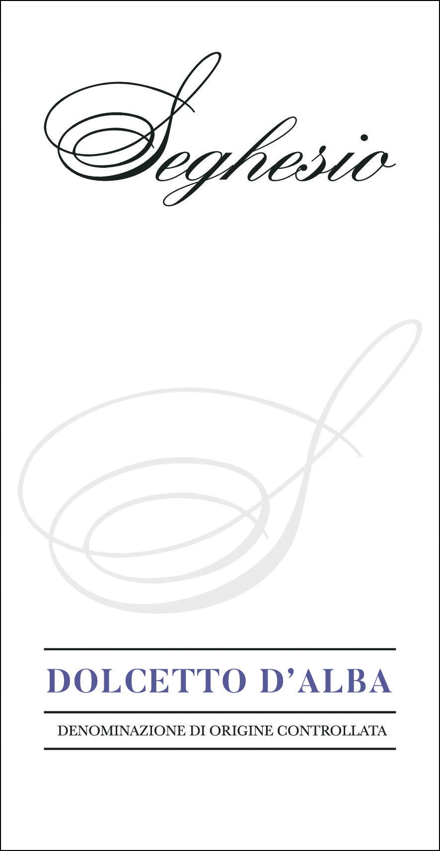 Seghesio Dolcetto 2020