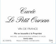 Bois de Boursan NV Cuvee Le Petit Oursan Blanc