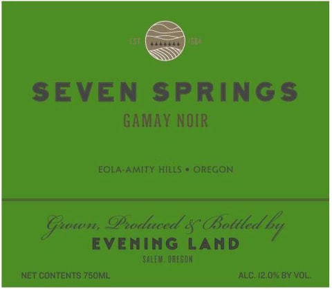 Evening Land Seven Springs Gamay Noir 2021