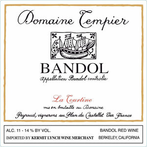 Domaine Tempier Bandol Rouge La Tourtine 2020