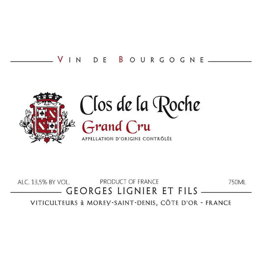 Georges Lignier & Fils Clos de la Roche Grand Cru 2021