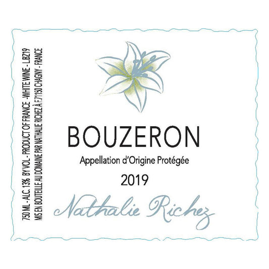 Nathalie Richez Bouzeron Blanc 2022