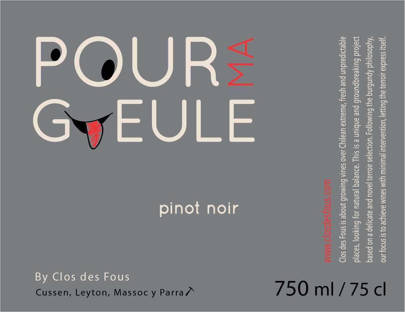 Clos des Fous PMG Pinot Noir 2023