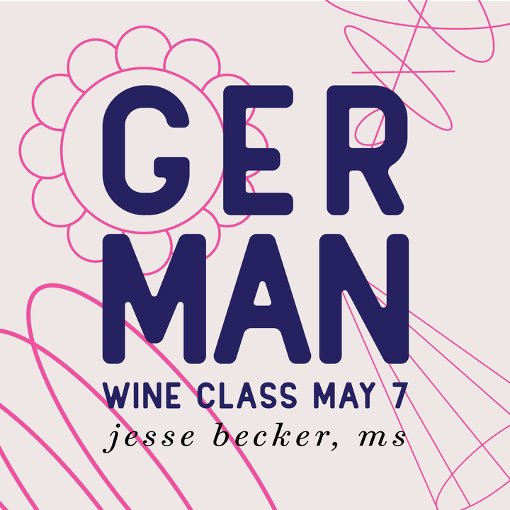May 7 Wine Class: Germany