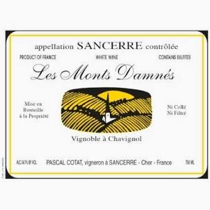 Pascal Cotat Sancerre Blanc 2023 Les Monts Damnes