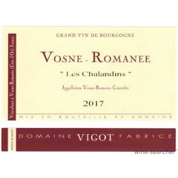 Dom Vigot Fabrice "Les Chalandins" Vosne-Romanee 2018