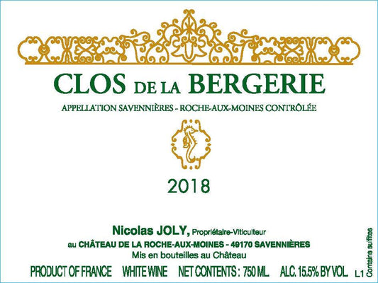 Joly Clos Bergerie 2019