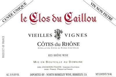 Clos Du Caillou CDR Unique