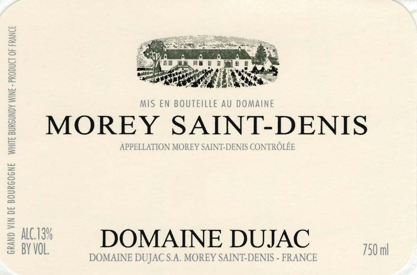 Dom. Dujac Morey-Saint-Denis Blanc 2019