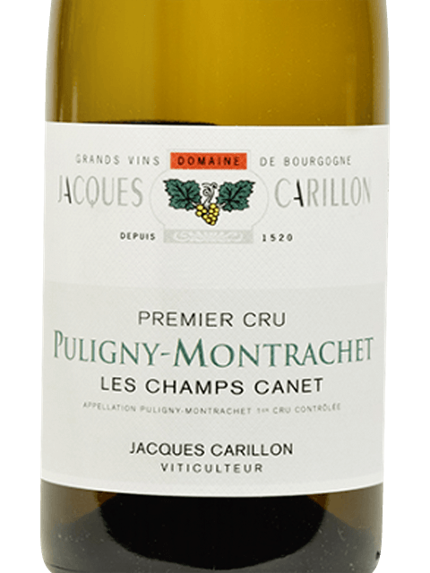 Jacques Carillon Puligny-Montrachet 1er Cru, “Les Champs Canet”