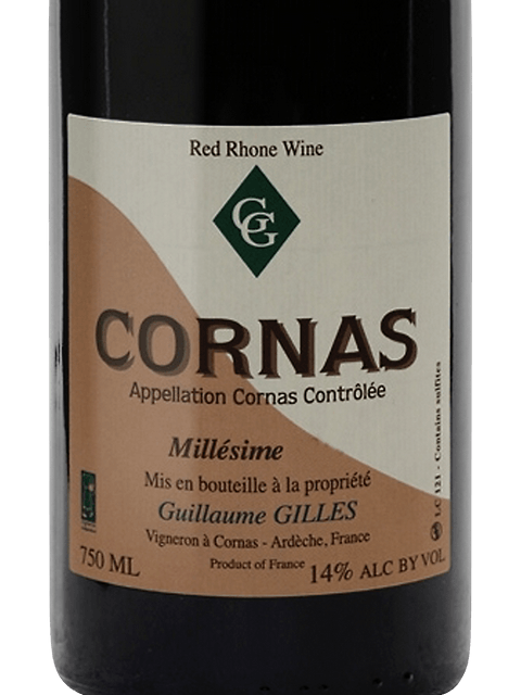 Guillaume Gilles Cornas 2019