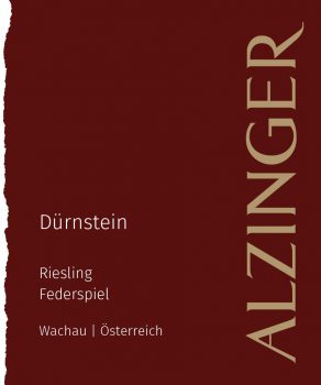 Tasting Alzinger Durnstein Riesling