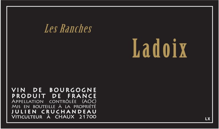 Julien Cruchandeau Ladoix "Les Ranches" 2018