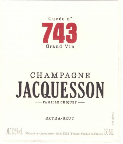 Jacquesson Cuvee 743 1.5L