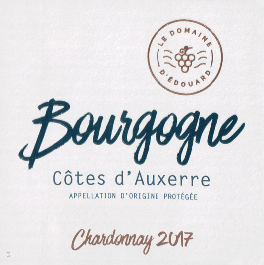 Dom. D'Edouard Cotes d'Auxerre Chardonnay 2018