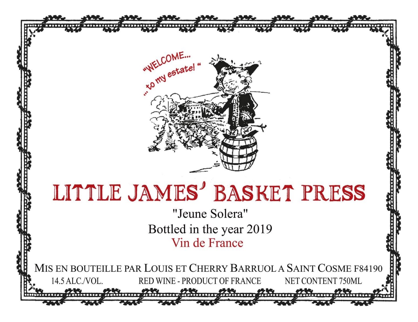 Little James Basket Press 2017